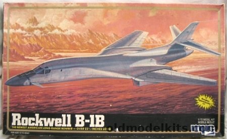 MPC 1/72 Rockwell B-1B Bomber, 1-4551 plastic model kit